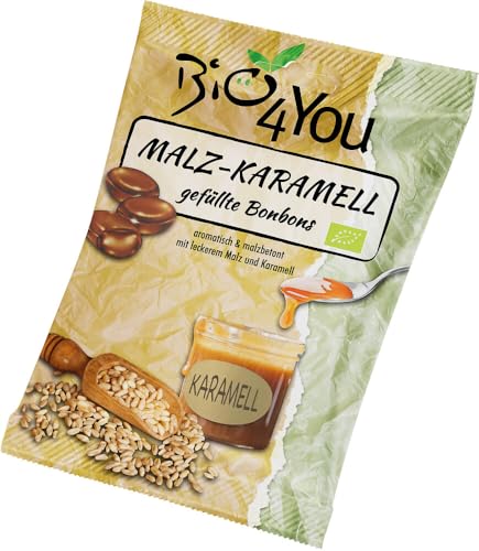 Bio4You Bio-Malz-Karamell-Bonbon (2 x 75 gr) von Bio4You