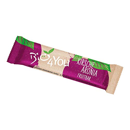 Bio4you Fruitbar - Kirsche Aronia 30g von Bio4you