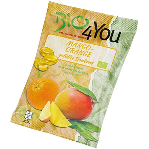 Bio4you Mango-Orangen-Bonbons (75 g) - Bio von Bio4you
