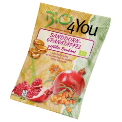 Sanddorn-Granatapfel-Bonbons Sanddorn-Granatapfel-Bonbons von Bio4you