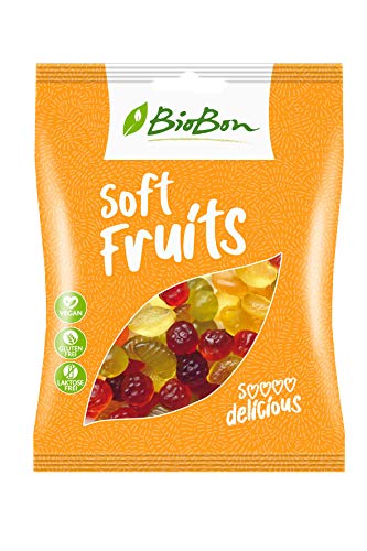 Biobon Bio-Fruchtgummis Soft Fruits 10x100g Beutel, VEGAN Biobon Bio-Fruchtgummis Soft Fruits 10x100g Beutel, VEGAN von BioBon