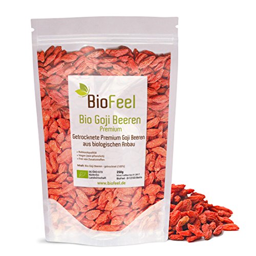 BioFeel - Bio Goji Beeren PREMIUM, 250g von BioFeel
