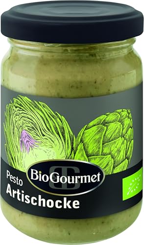 BioGourmet Artikschocken Pesto 1 x 140g Glas - Bio BioGourmet Artikschocken Pesto 1 x 140g Glas - Bio von BioGourmet