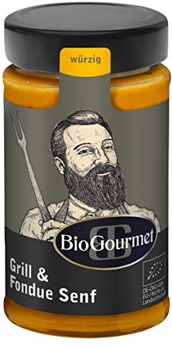 BioGourmet Grill und Fondue Senf, 200g von BioGourmet