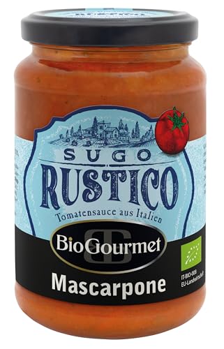 BioGourmet Sugo Mascarpone 1 x 340g Glas Bio von BioGourmet