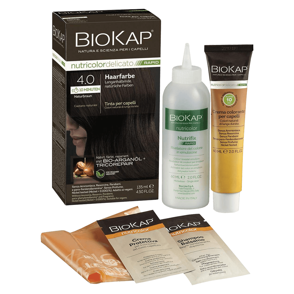 Haarfarbe Naturbraun Nr. 4.0 Haarfarbe Naturbraun Nr. 4.0 von BioKap