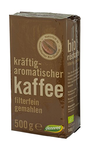 dennree Bio Röstkaffee gemahlen (1 x 500 gr) von BioMarkt