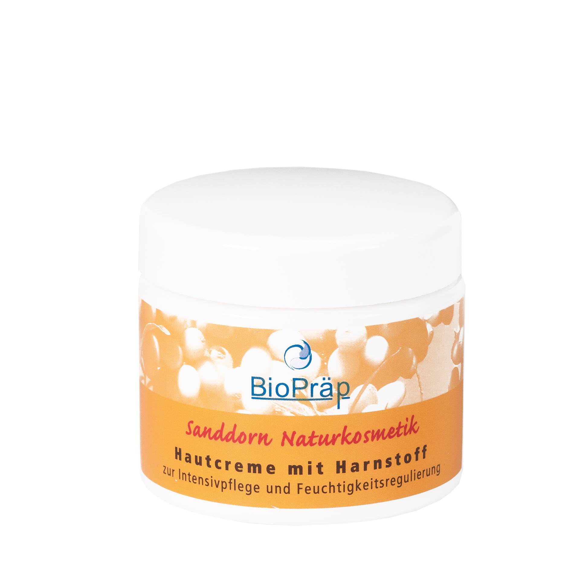 Sanddorn Hautcreme mit Harnstoff 100 ml - zur Intensivpflege und Feuchtigkeitsregulierung - BioPräp Sanddorn Hautcreme mit Harnstoff 100 ml - zur Intensivpflege und Feuchtigkeitsregulierung - BioPräp von BioPräp