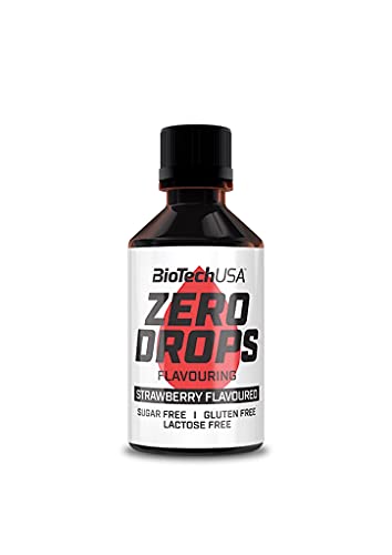 2 x Biotech USA Zero Drops Flavouring, 50ml Flasche , Banane (2er Pack) von BioTechUSA