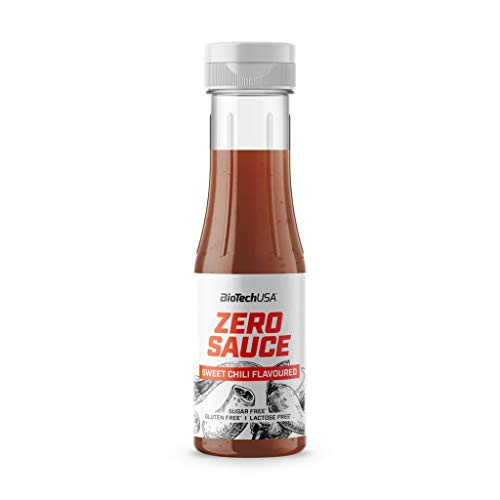 3 x Biotech USA Zero Sauce, 350ml , Ketchup (3er Pack) von BioTechUSA