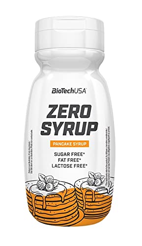BioTechUSA Zero Syrup Ahornsirup, zuckerfrei, laktosefrei, fettfrei sirup, 320ml von BioTechUSA