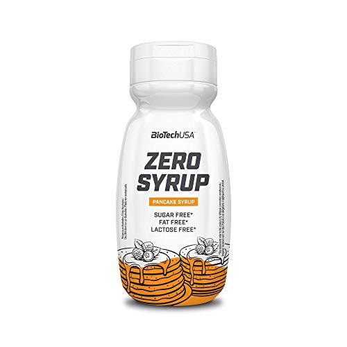 BioTechUSA Zero Syrup Ahornsirup, zuckerfrei, laktosefrei, fettfrei sirup, 320ml von BioTechUSA