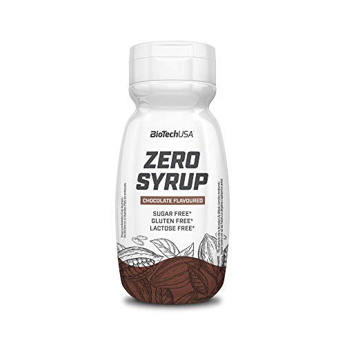 BioTechUSA Zero Syrup Schokolade, zuckerfrei, laktosefrei, fettfrei sirup, 320ml von BioTechUSA
