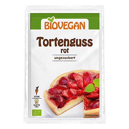 Biovegan - Tortenguss rot bio - 2 x 7 g - 12er Pack von Biovegan