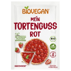 Tortenguss, rot von BioVegan