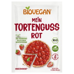 Tortenguss, rot Tortenguss, rot von BioVegan