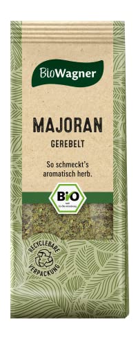 BioWagner - Bio Majoran | passt zu Eintöpfen, Bohnengerichten oder Wildragouts | naturbelassene Bio-Zutaten | recyclebare Verpackung | 10 g BioWagner - Bio Majoran | passt zu Eintöpfen, Bohnengerichten oder Wildragouts | naturbelassene Bio-Zutaten | recyclebare Verpackung | 10 g von BioWagner