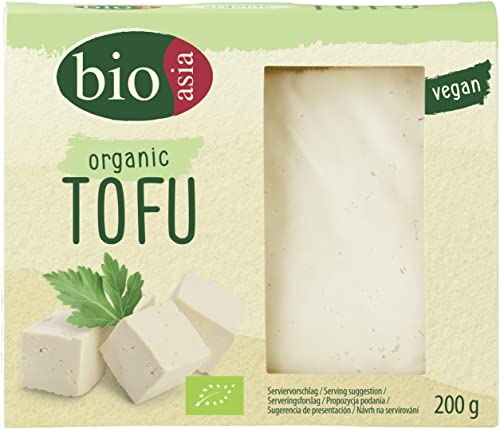 Bioasia Bio Tofu – Neutraler Bio Tofu – Von Natur aus vegan und glutenfrei – 1 x 200 g von Bioasia