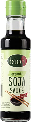 Bioasia Bio Sojasauce – Süße Sojasauce aus Sojabohnen – Von Natur aus vegan – 1 x 150 ml von Bioasia