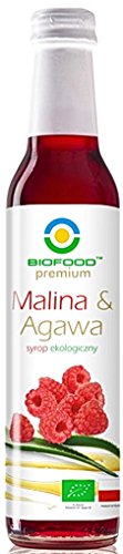 BIOFOOD ökologischer Himbeeren-Agavensirup, 250ml Glasflasche BIOFOOD ökologischer Himbeeren-Agavensirup, 250ml Glasflasche von Biofood