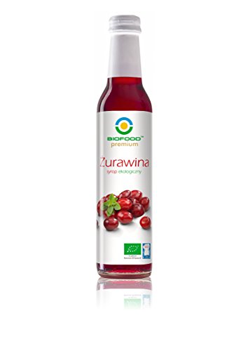 BIOFOOD ökologischer Moosbeerensirup, 250ml Glasflasche BIOFOOD ökologischer Moosbeerensirup, 250ml Glasflasche von COXZD