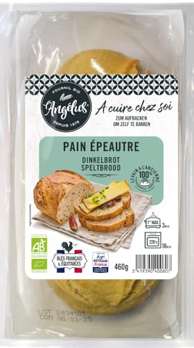 L angelus Bio Dinkelbrot zum Aufbacken (1 x 460 gr) von Biofournil