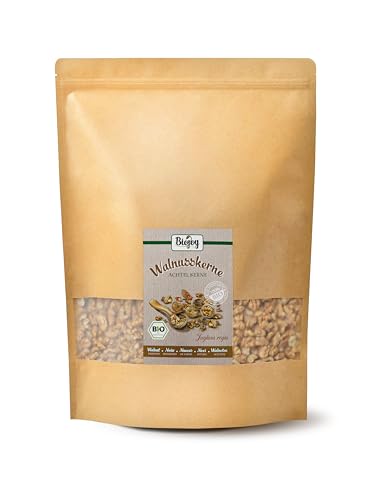 Biojoy BIO-Walnusskerne Achtel Kerne (2 kg), Walnüsse ohne Schale (Juglans regia) von Biojoy