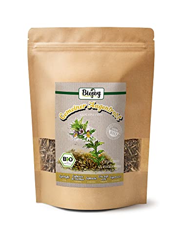 Biojoy BIO-Augentrost Tee (250 g), Augentrost Kraut getrocknet und geschnitten (Euphrasia rostkoviana) von Biojoy