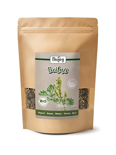 Biojoy BIO-Beifuß Tee (250 gr), getrocknet und geschnitten, Beifusskraut (Artemisia vulgaris) von Biojoy