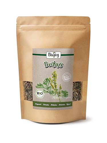 Biojoy BIO-Beifuß Tee (250 g), getrocknet und geschnitten, Beifusskraut (Artemisia vulgaris) von Biojoy