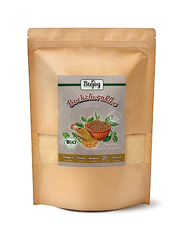 Biojoy BIO-Bockshornklee gemahlen (1 kg), Bockshornkleesamen Gewürz als Pulver (Trigonella foenum-graecum) von Biojoy