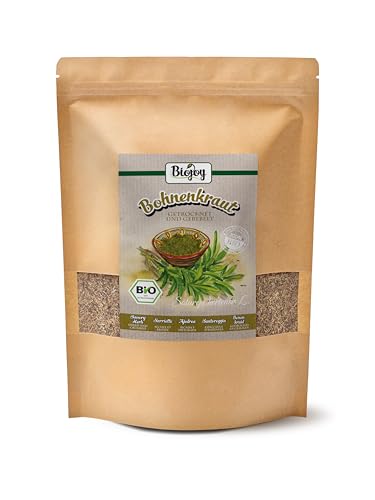 Biojoy BIO-Bohnenkraut Gewürz (250 g), getrocknet und gerebelt (Satureja hortensis L.) von Biojoy