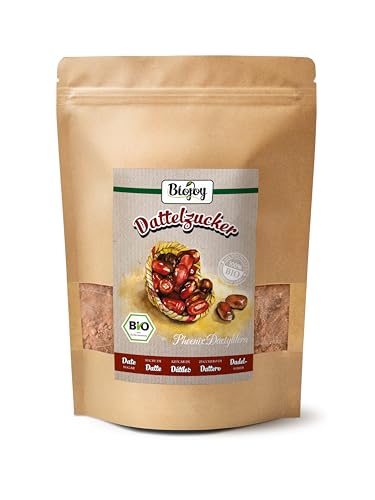 Biojoy BIO-Dattelzucker (500 g), unraffiniert, natürlich & ohne Zusätze (Phoenix Dactylifera) von Biojoy