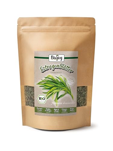 Biojoy BIO-Estragon Gewürz (250 gr), Estragonblätter getrocknet und gerebelt (Artemisia dracunculus) von Biojoy