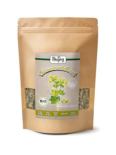 Biojoy BIO-Frauenmanteltee (100 gr), Frauenmantelkraut getrocknet und geschnitten (Alchemilla vulgaris) von Biojoy