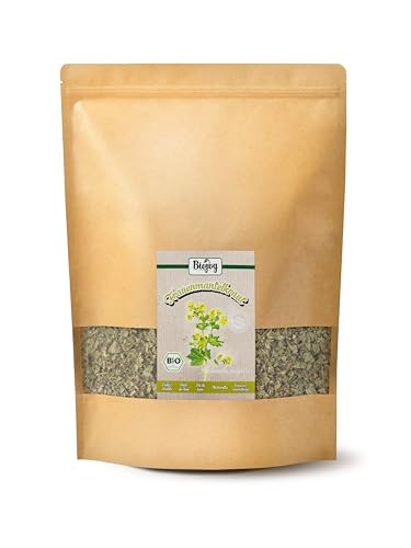 Biojoy BIO-Frauenmanteltee (500 g), Frauenmantelkraut getrocknet und geschnitten (Alchemilla vulgaris) von Biojoy