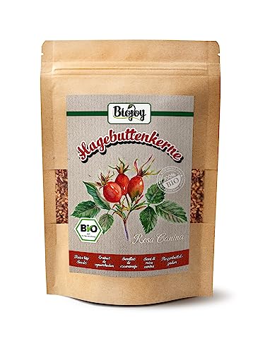 Biojoy BIO-Hagebuttenkerne (500 gr), getrocknet und ganz, Hagebuttentee (Rosa Canina) von Biojoy