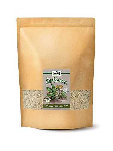 Biojoy BIO-Hanfsamen geschält (2 kg), roh und ganz von Biojoy