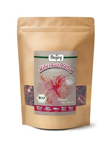 Biojoy BIO-Hibiskusblüten, getrocknet (250 gr) Hibiskustee (Hibiscus rosa-sinensis) von Biojoy