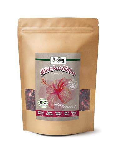 Biojoy BIO-Hibiskusblüten getrocknet (250 g), Hibiskustee (Hibiscus sabdariffa L.) von Biojoy