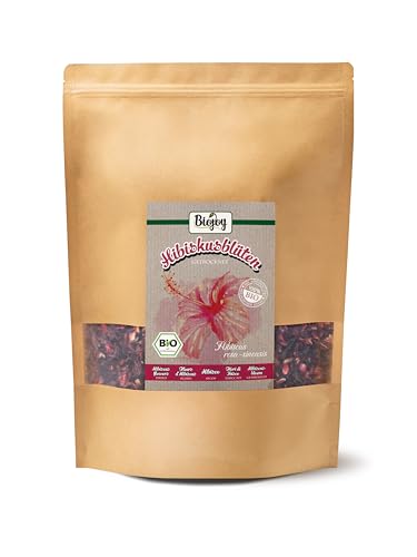 Biojoy BIO-Hibiskusblüten, getrocknet (500 gr) Hibiskustee (Hibiscus rosa-sinensis) von Biojoy