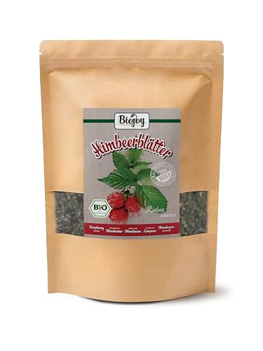 Biojoy BIO-Himbeerblätter-Tee (250 g), Himbeerblätter geschnitten, Himbeertee (Rubus idaeus) von Biojoy