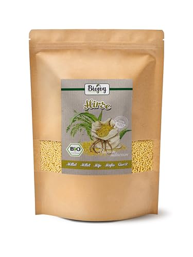 Biojoy BIO-Hirse (1,5 kg), ganzes Korn, Goldhirse ohne Zusätze von Biojoy