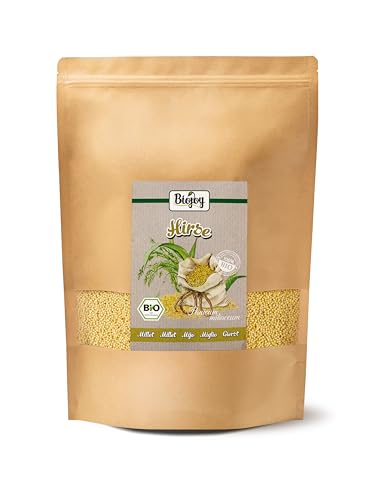 Biojoy BIO-Hirse, 100% glutenfreie & naturbelassene Goldhirse (2,5 kg) von Biojoy
