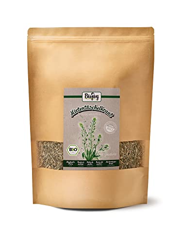 Biojoy BIO-Hirtentäschel-Tee (500 gr), Hirtentäschelkraut getrocknet und geschnitten (Capsella bursa-pastoris) von Biojoy