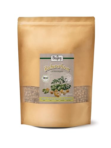 Biojoy BIO-Kichererbsen (1,5 kg), getrocknet und ganz, ungeröstet von Biojoy