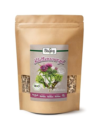 Biojoy BIO-Klettenwurzel-Tee, getrocknete und fein geschnittene Klettenwurzel, leicht herber - Articum lappa( 500 gr) von Biojoy