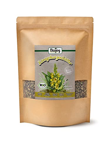 Biojoy BIO-Königskerzen-Tee (250 gr), Königskerzenblätter getrocknet und geschnitten (Verbascum thapsus) von Biojoy