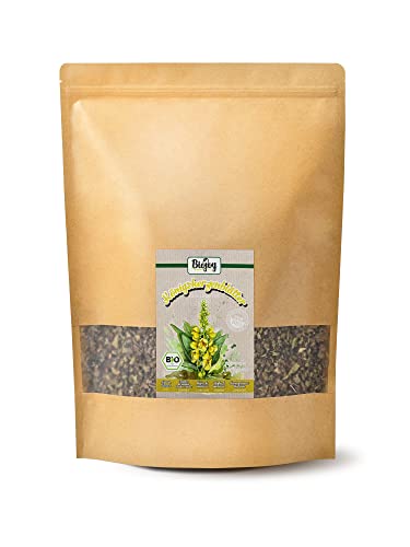 Biojoy BIO-Königskerzen-Tee (500 gr), Königskerzenblätter getrocknet und geschnitten (Verbascum thapsus) von Biojoy