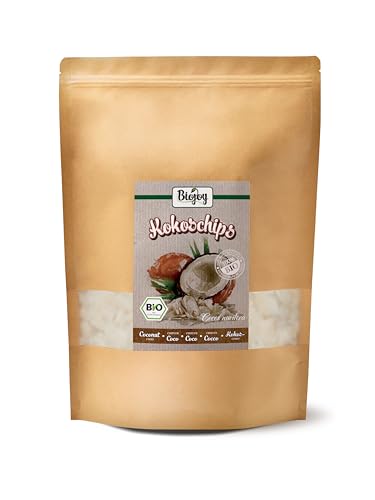 Biojoy BIO-Kokoschips getrocknet (500 g), ungesüßt und ungeröstet von Biojoy
